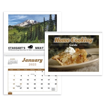 Home Cooking Guide Pocket - Storage Pockets & Monthly Recipes