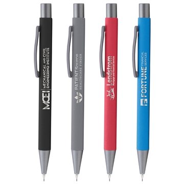 Image of 100 Customized Bowie Softy Mechanical Pencil - Laser - Soft Touch ...