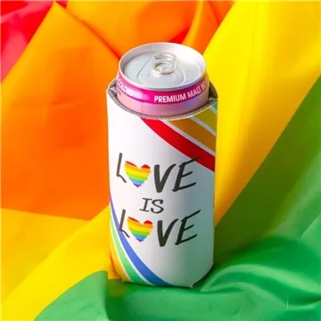 Image of 250 Customized BEST Full Color 12 oz Slim Can Cooler - Insulated & ...