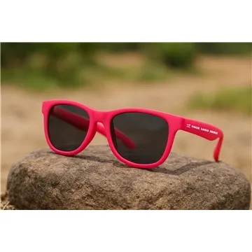 Image of 200 Promotional Single-Tone Matte Sunglasses - UV400 Protection