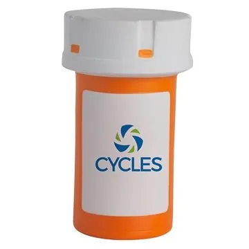 Image of 150 Custom Pill Bottle Stress Reliever - Healthcare