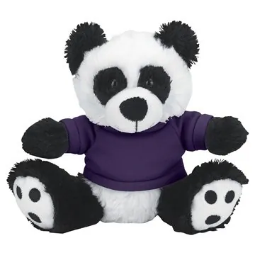 Image of 25 Customized 6" Plush Big Paw Panda