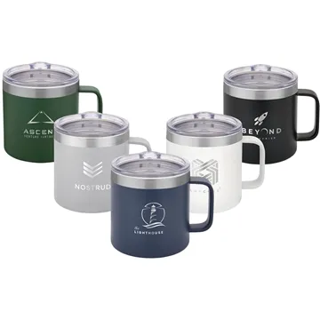 Image of 12 Customized 14 oz Urban Peak Trek Vacuum Camp Mug - Stainless ...