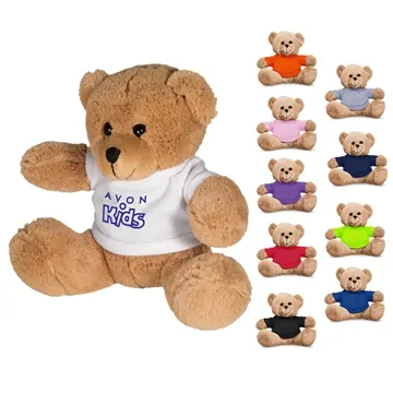 Image of 100 Promotional 7" Teddy Bear - Safety Tested