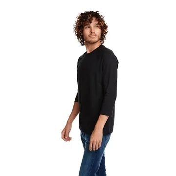 Image of 36 Promotional Next Level Apparel Unisex CVC Three-Quarter Sleeve ...