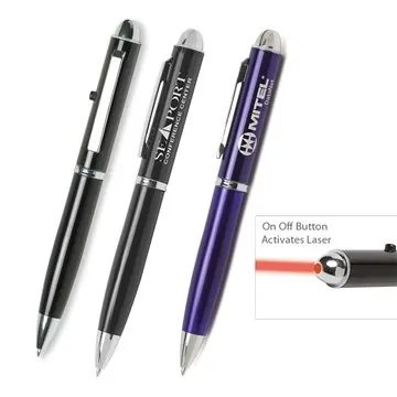 Image of 100 Customized "THE SECRET" Agent Laser Pointer Metal Pen - Laser ...