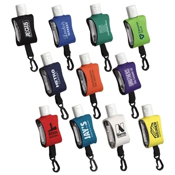 200 Promotional Cozy Clip 0.5 oz Hand Sanitizer - FDA Approved & ...