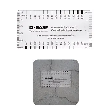 Image of 500 Customized Concrete Crack Ruler - Calculator