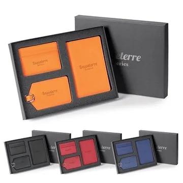 Image of 8 Promotional Toscano 3-Piece Gift Set - RFID Protection