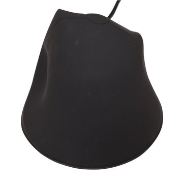 Seal Shield™ Mouse Black Antimicrobial-Washable Mouse - Medical Grade & Waterproof