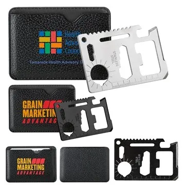 Image of 100 Custom 11-in-1 Palm Multi-Tool - Wallet Sized