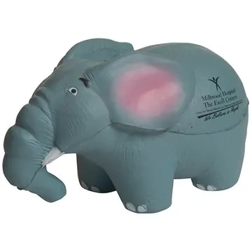 Image of 150 Customized Elephant Stress Reliever - 4.5 Inch
