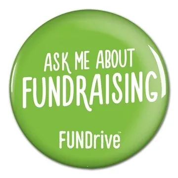 Image of 100 Promotional Full Color Round safety pin back Button - 3" ...