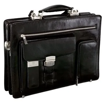 Rimini Briefcase - Full Grain Leather & Laptop Compatible