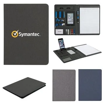 Image of 25 Promotional Titan Tech Padfolio - Device Stand & Multi-Storage