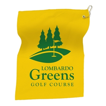 Image of 200 Custom 15" X 18" Golf Towel - Cotton Terry