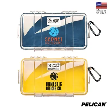 Image of 3 Promotional Pelican 1060 Micro Case - Clear Lid - Waterproof & ...