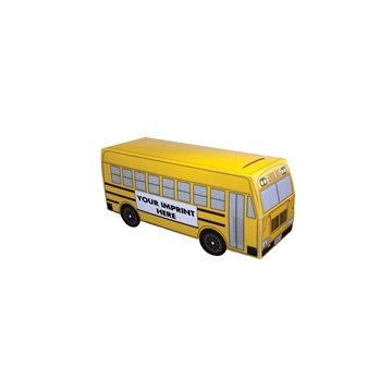 Image of 250 Customized School Bus Bank - Paper Products - Laminated
