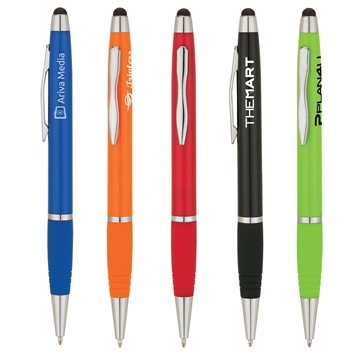 Image of 250 Custom Epic - Solid Ballpoint Pen Stylus - Rubberized Grip