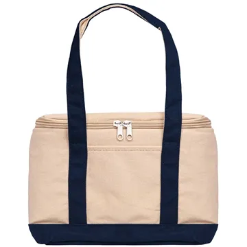 Insulated Cotton Lunch Tote for Work