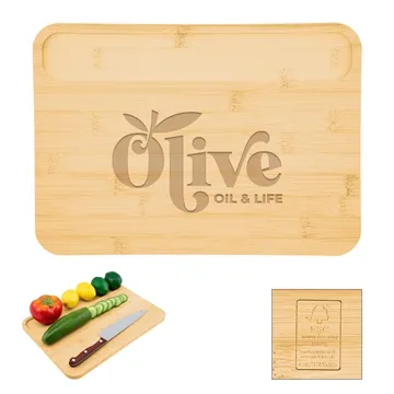 50 Promotional Pro Prep Bamboo Cutting Board – FSC Certified & …