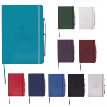 Image of 25 Customized Prime Journal with Soca Pen - Leatherette & ...