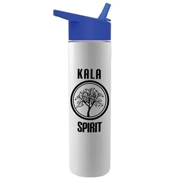 Image of 50 Promotional Slim Travel Tumbler - 16 oz Double Wall Insulated ...