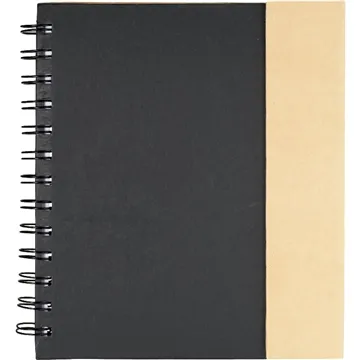 Image of 150 Customized 6.5" x 7" Lock-it Spiral Notebook w/Pen - Magnetic ...
