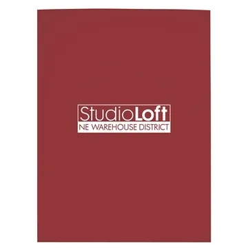 Image of 100 Customized Gloss Paper Folder - 60 Sheet Capacity