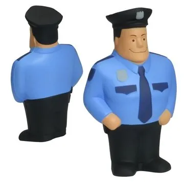 Image of 100 Custom Policeman - Stress Reliever - Polyurethane