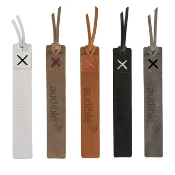 Image of 50 Custom Turner Tasseled Bookmark - Leather & USA Made