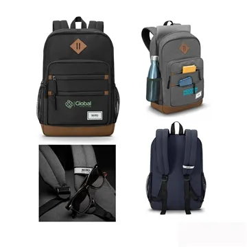 12 Promotional Solo NY Re:fresh Backpack - Recycled PET & Laptop ...