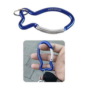 Image of 300 Promotional Fish Carabiner - Retractable