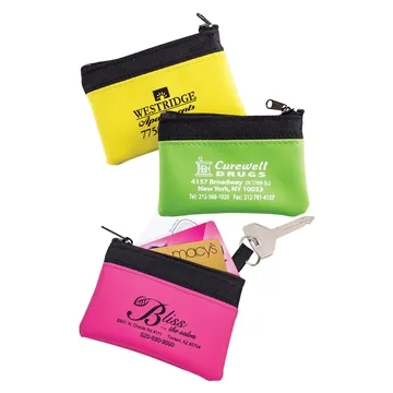 Image of 250 Promotional Summer Breeze Zip Purse - Multi-Storage & ...