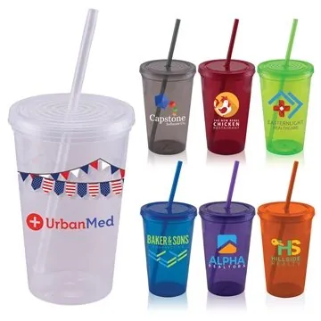 Image of 60 Promotional Core - 22 oz. Tumbler - ColorJet - BPA Free & Car ...