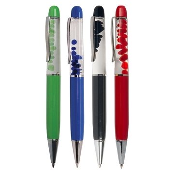 Image of 150 Customized Floating Bubble Pens - Twist Action