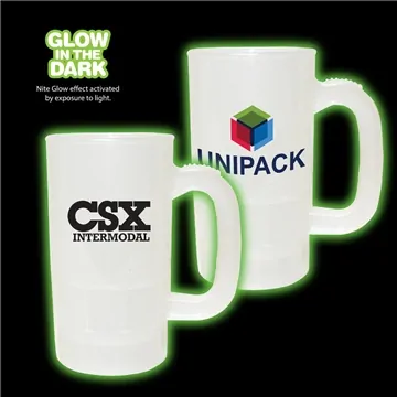 Image of 150 Customized 14 oz Nite Glow Beer Stein - Glow in Dark