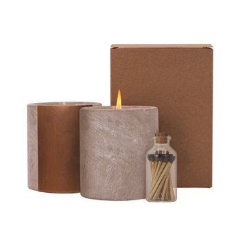 Glimmer Gift Set - Hand Poured & Copper Concrete