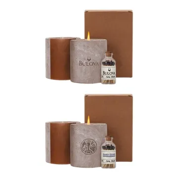 Image of 10 Customized Glimmer Gift Set - Hand Poured & Copper Concrete