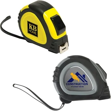 Image of 75 Customized 25' Foot Locking Tape Measure - Rubberized & ...