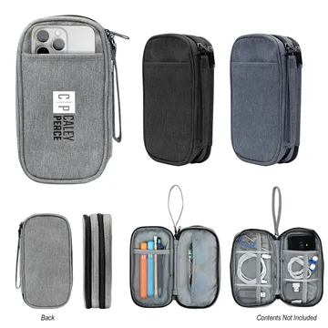 Tandem Tech Travel Organizer - 50% rPET & Multiple Interior Pockets