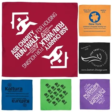 250 Custom "THE AURORA BANDANA" Headband and Neck Wear Full Color ...