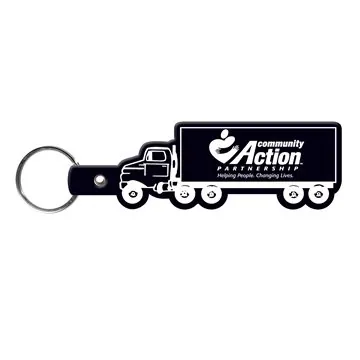 Image of 250 Customized Truck Flexible Key Tag