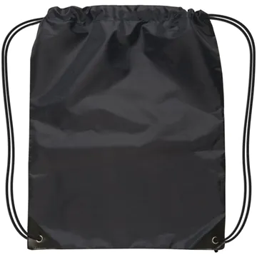 Image of 150 Customized Small Drawstring Backpack - Polyester & Reinforced