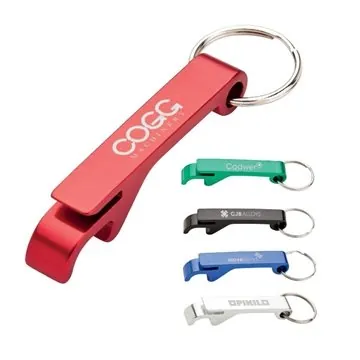 Image of 250 Customized Norris Bottle Opener Keyring - Aluminum