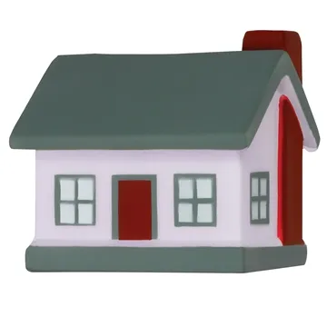 Image of 100 Custom Stress Ball House Shape