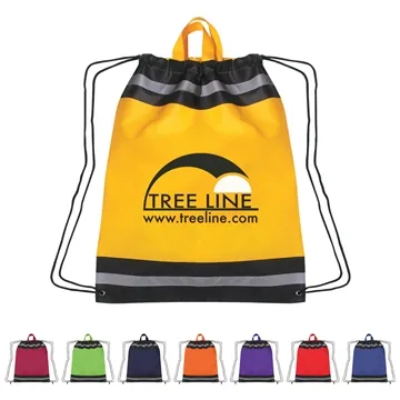 Image of 150 Promotional Large Non-Woven Reflective Hit Sports Pack - ...