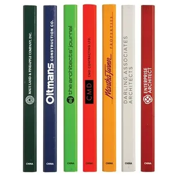 Image of 500 Custom Jo-Bee Alternative Carpenter Pencil - Wooden