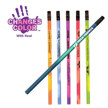Mood Pencil with Black Eraser - Heat Sensitive