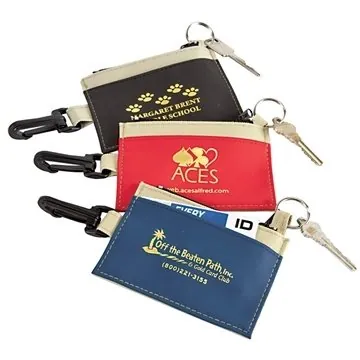 Image of 100 Customized ID Clip in Safari Colors - Vinyl & Nylon